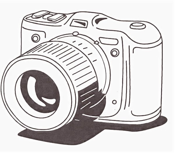 Стилизованный фотоаппарат