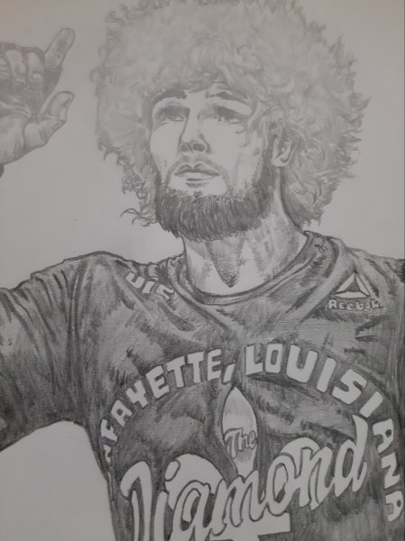 Портрет Хабиба Нурмагомедова