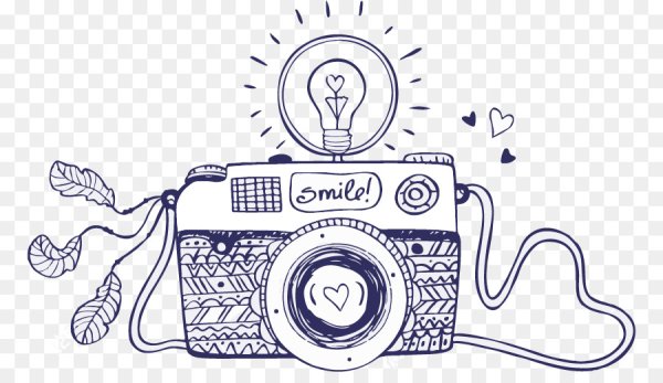 Фотоаппарат рисунок