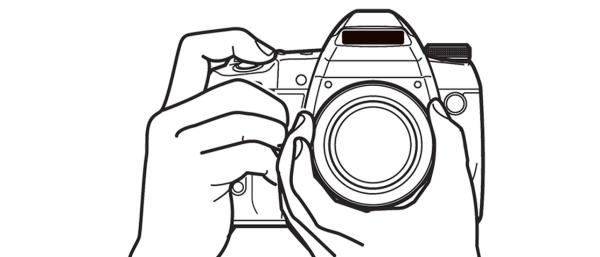 Фотоаппарат акварель