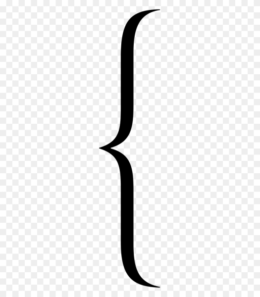 Фигурные скобки