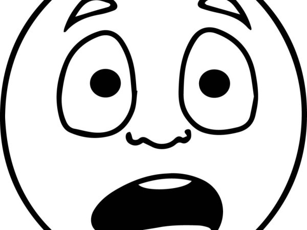 Эмоция страх пиктограмма