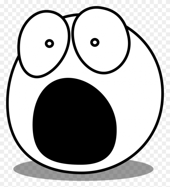 Удивленный смайлик