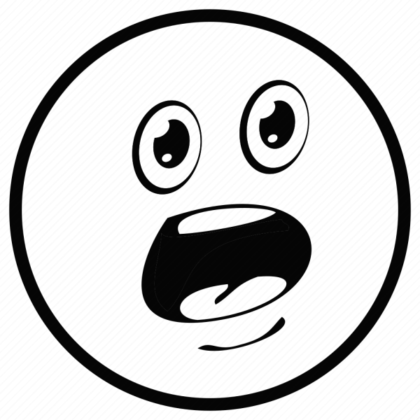 Эмоция страх пиктограмма