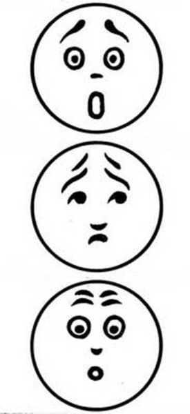 Пиктограммы эмоций радость