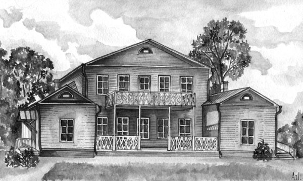 Тарханы дом Лермонтова старый