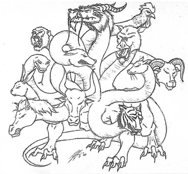 Гидра стоглавая