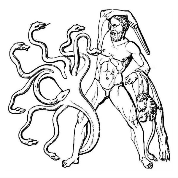 Лернейская гидра геральдика