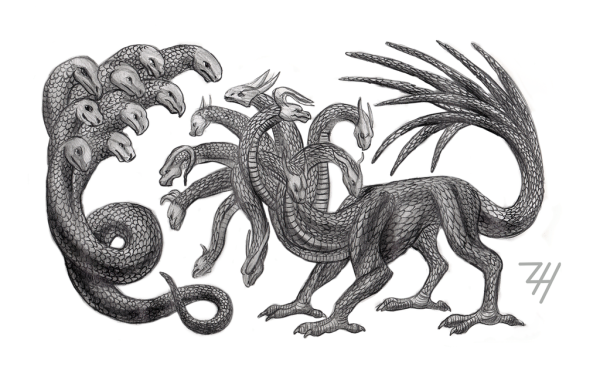 Лернейская гидра подвиг Геракла