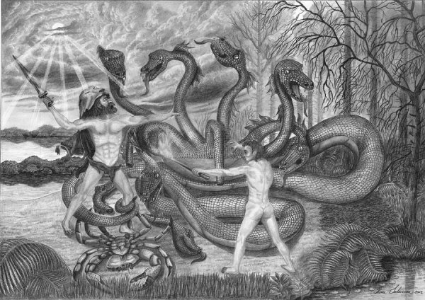 Геракл и Лернейская гидра