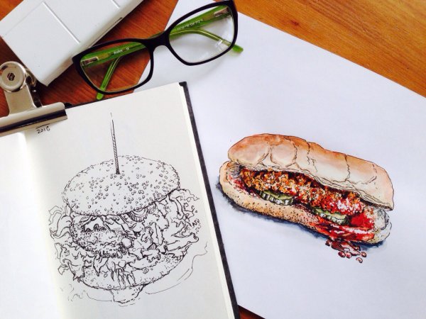Зарисовки еды