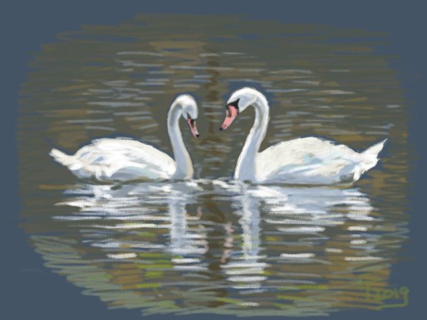 Лебедь референс