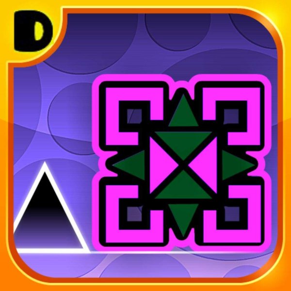 Кубики с игры Geometry Dash