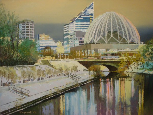 Картина Екатеринбург Плотинка