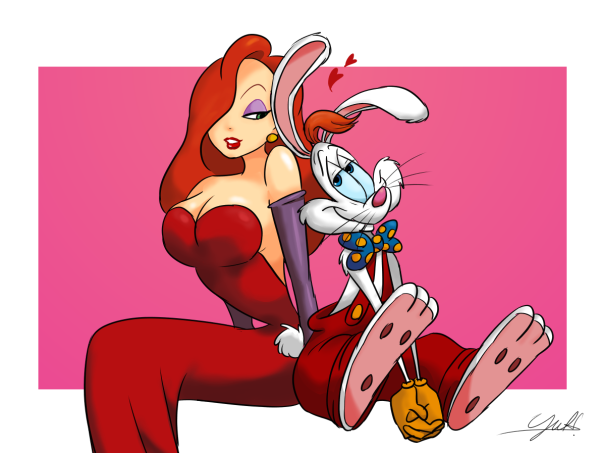 Влюбленный кролик Роджер