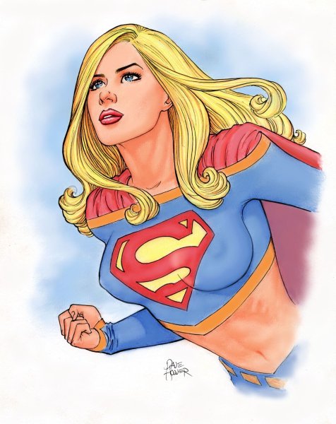 Позы супергероев девушек