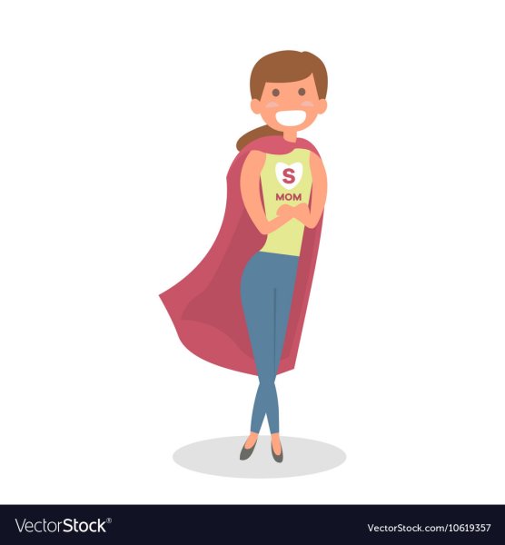 Мама супергероиня