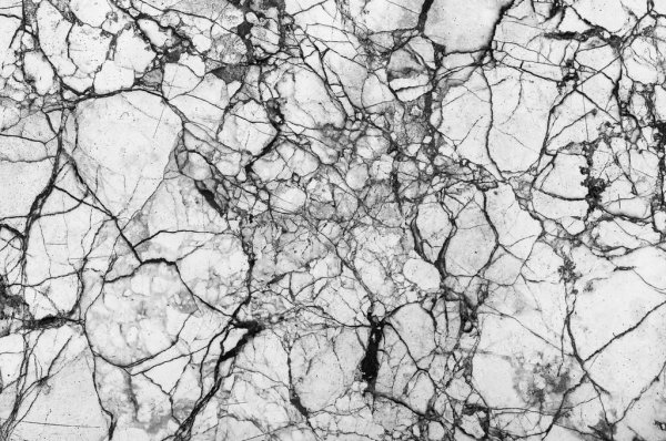 Фактура камня черно белая