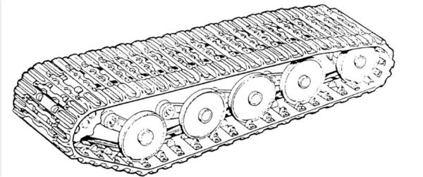 Гусеничная лента шаг 160мм