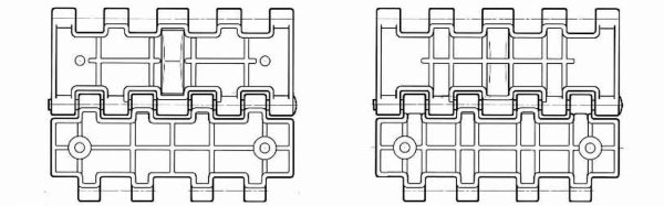 Гусеница т-28 вид спереди