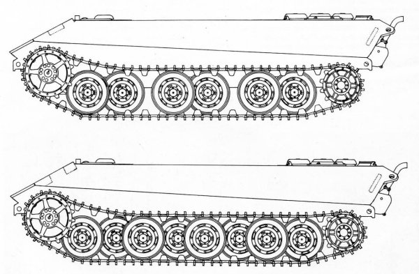 Чертёж танка е 75