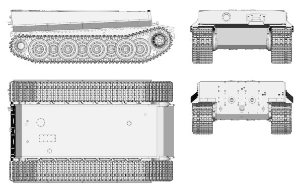 Корпус танка тигр 1