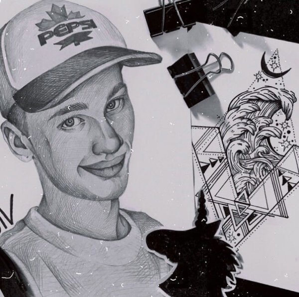 Срисовки Дани Милохина