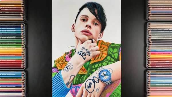 Даня Милохин рисунок