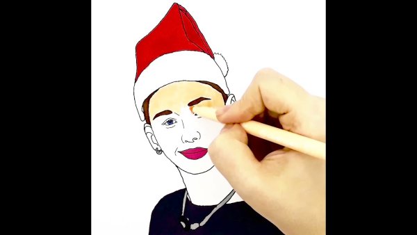 Как нарисовать Даня Милохин