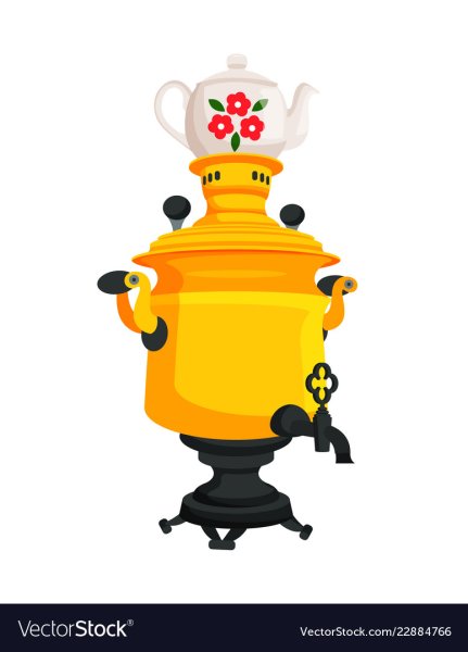Самовар вектор