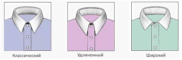 Воротник мужской рубашки рисование