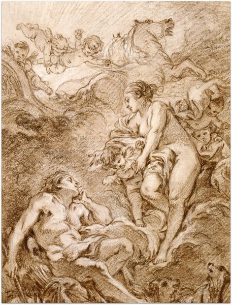 Франсуа Буше картины Аврора и кефал