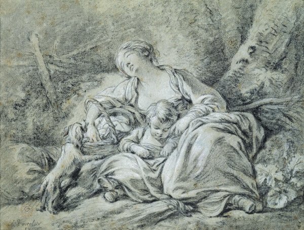 Франсуа Буше Наброски