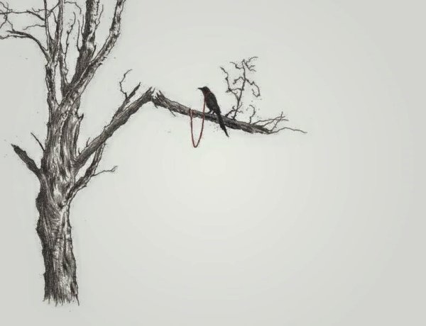 Иллюстрация поломанного дерева