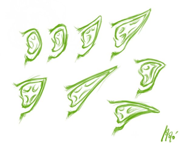 Эльфийские уши референс