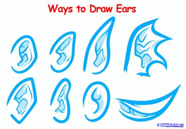 Уши эльфа референс