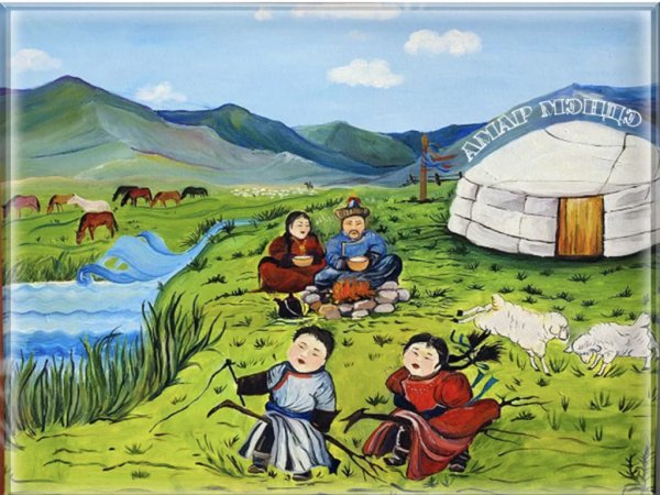 Юрта тувинцев структура