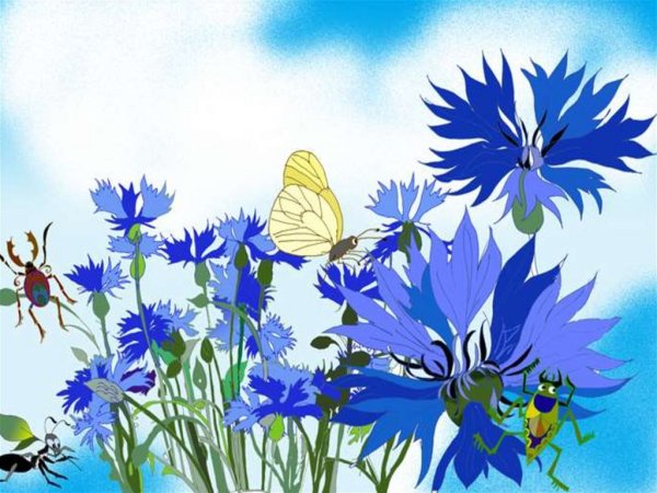 Василек для детей