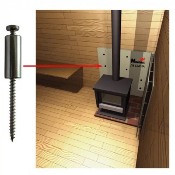Минерит 1200*610*9 мм LTM Flamma