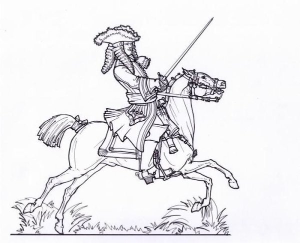 Бородинская битва раскраска