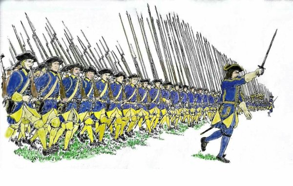 Шведская армия Карла 12 Северная война