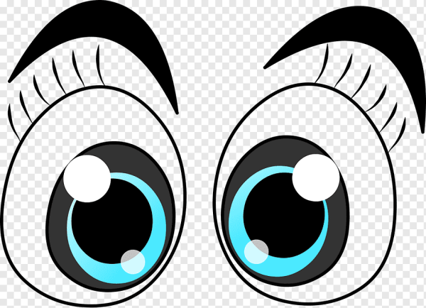 Мультяшные глаза и рот