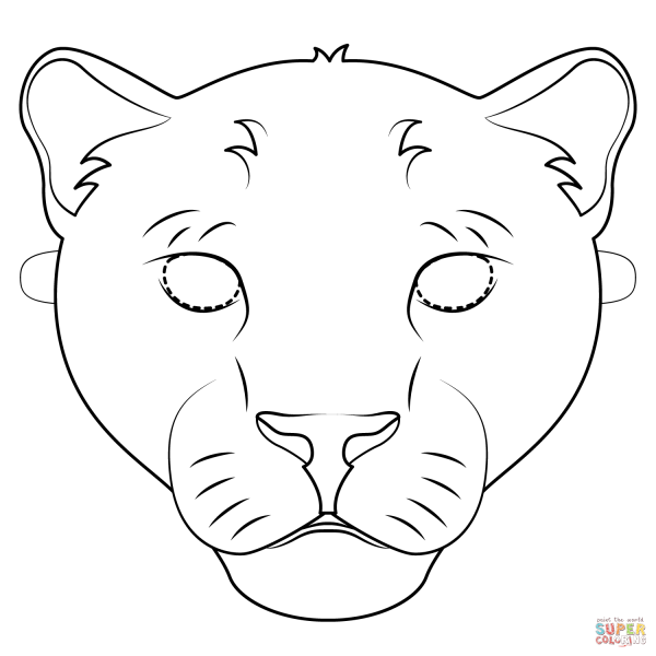 Морда тигра рисунок карандашом