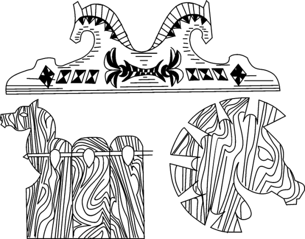 Прорезная пропильная резьба по дереву