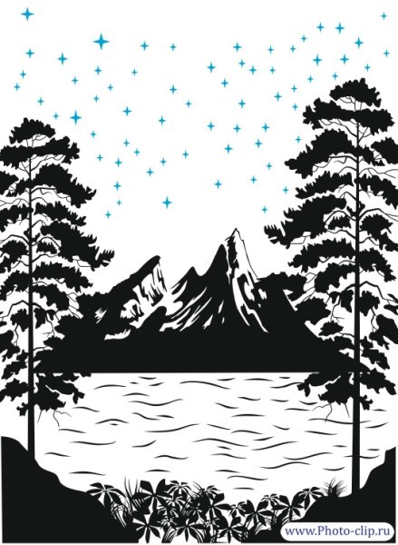 Силуэты природы