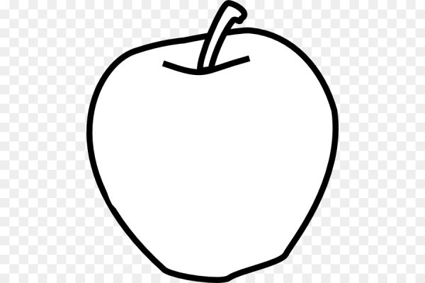 Яблоко контур