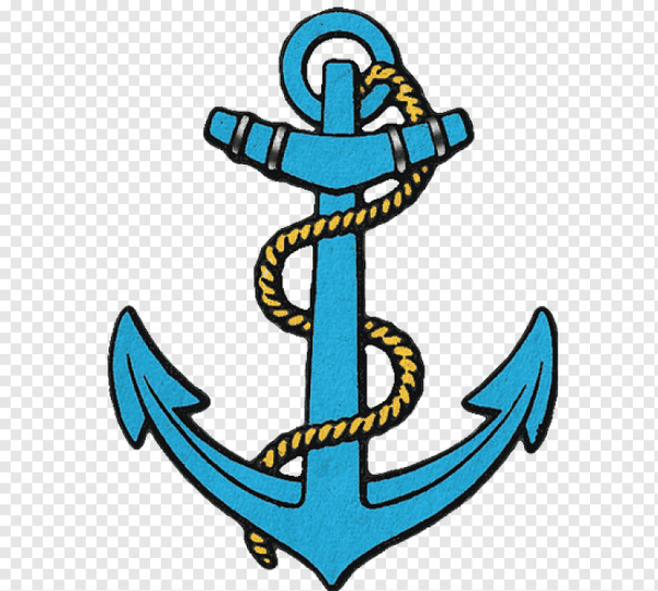 Якорь мультяшный