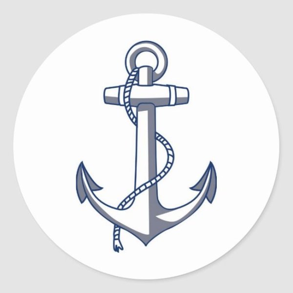 Моряк с якорем