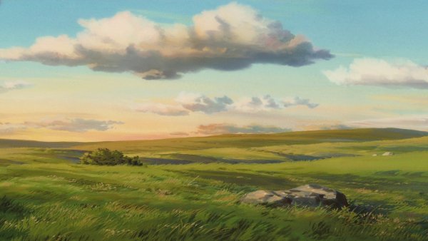 Художник Сергей Курицын Деревенские просторы