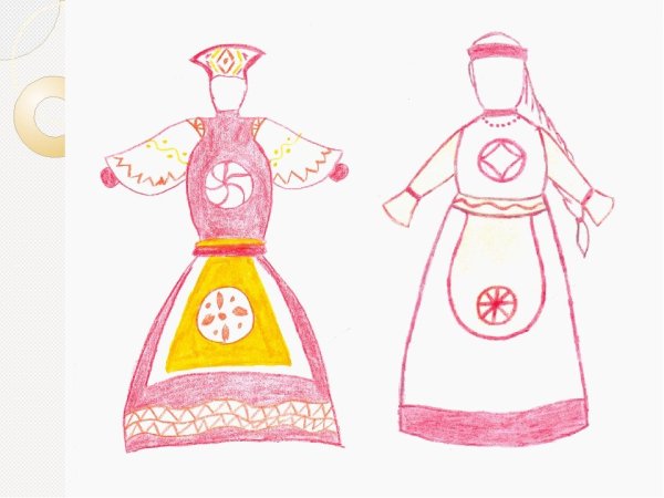 Кукла Берегиня рисунок